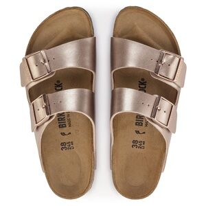 Birkenstock Arizona Birko-Flor Copper Size 8-8.5